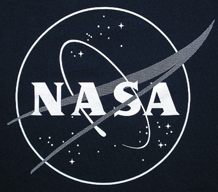 Logo - Cotton Vector T-Shirt NASA Expressions