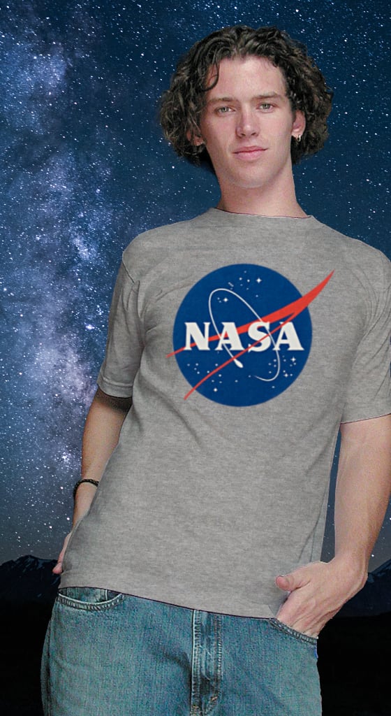 NASA Vector - Cotton T-Shirt Logo Expressions